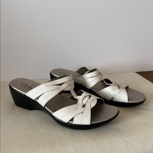 Clark’s wedge sandals